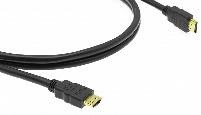 High–Speed HDMI Cable with Ethernet 0.9m Kramer Electronics HDMI (m) - HDMI (m) 0.9м