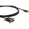 Кабель HDMI-DVI (Вилка - Вилка), 4,6 м [97-0201015] Kramer C-HM/DM-15