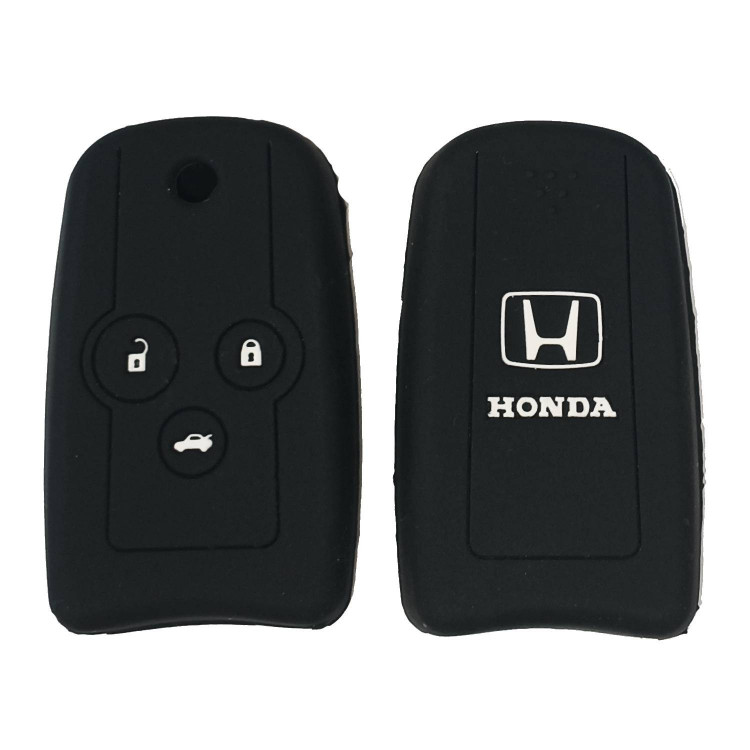 Чехол силиконовый выкидного ключа HONDA 3 кнопки (с лого)