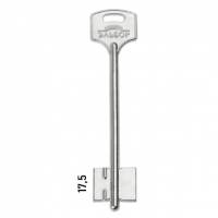 Заготовка дверного ключа Эльбор-20 ELB20D 116*22*17,5мм