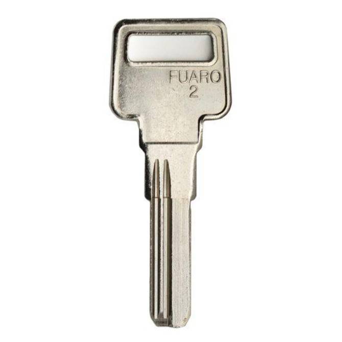 Заготовка вертикального ключа FUARO-2 металл КНР