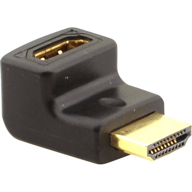 Переходник HDMI розетка на HDMI вилку (угловой) Kramer AD-HF/HM/RA