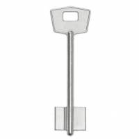 Заготовка дверного ключа Кале-1 KLA1D 92*22,2*16,6 мм