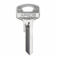 Заготовка английского ключа АПЕКС APECS AP-2D APK1 (2,0 мм) под бронь КНР