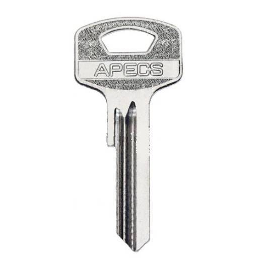 Заготовка английского ключа АПЕКС APECS AP-2D APK1 (2,0 мм) под бронь КНР